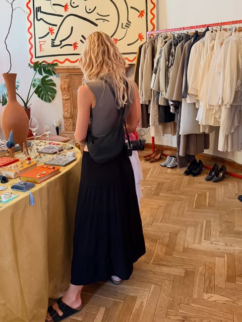 A sunlit afternoon browsing vintage pieces at Refound Dome